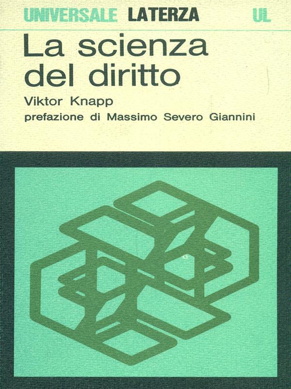 La scienza del diritto