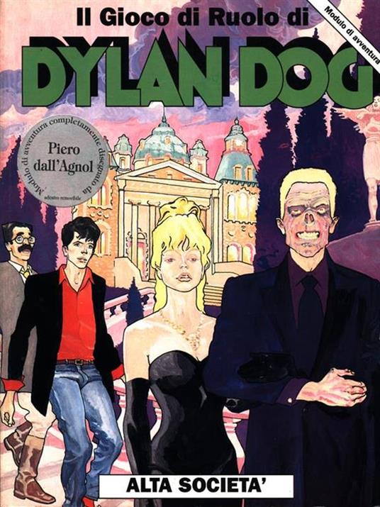 Il Gioco di Ruolo di Dylan Dog - Alta società - copertina