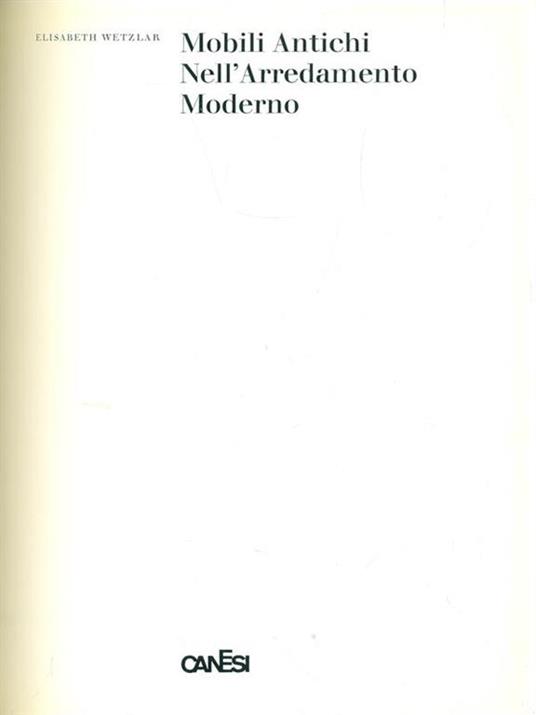 Mobili antichi nell'arredamento moderno - Wetzlar - copertina