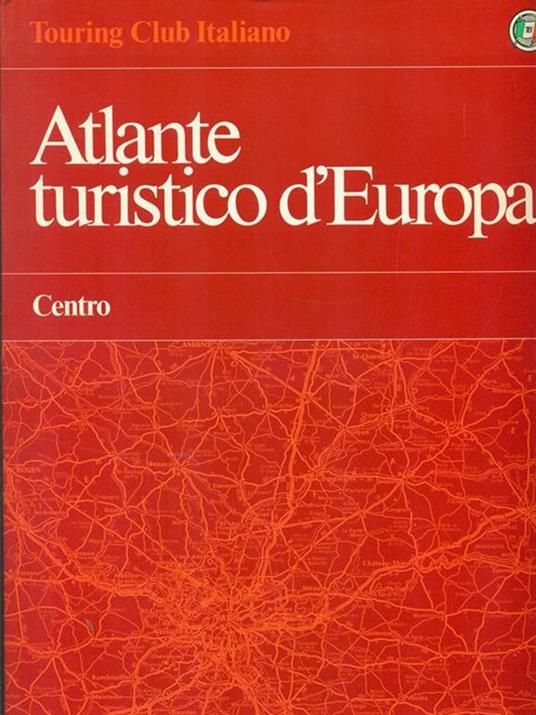 Atlante turistico d'Europa Centro - copertina