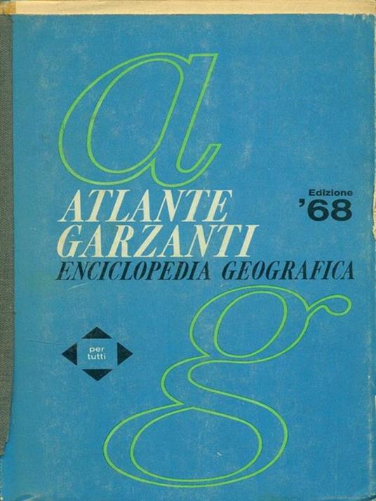 Atlante Garzanti Enciclopedia geografica - copertina