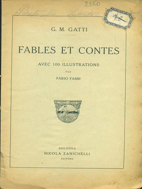 Fables et contes - copertina