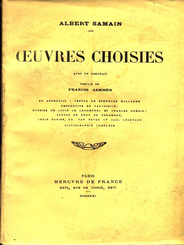 Å’vres Choisies