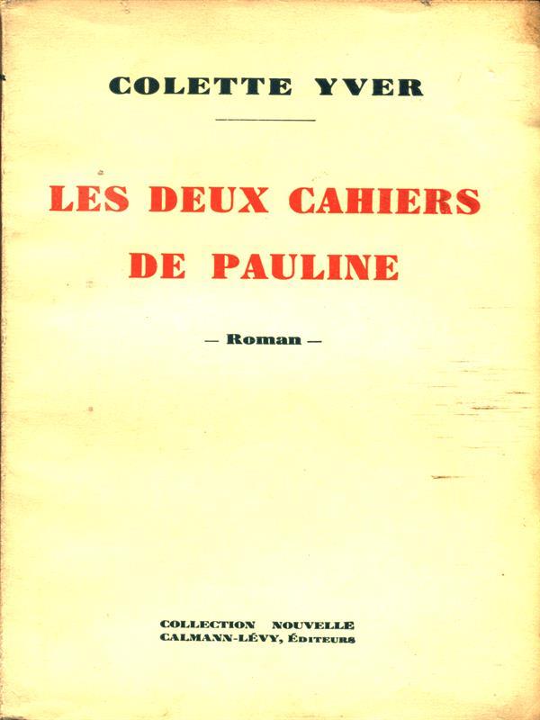 Les deux cahiers de Pauline
