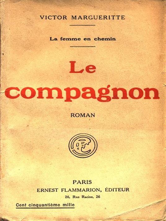 Le compagnon - Victor Margueritte - copertina