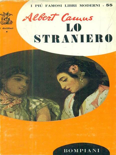 Lo straniero - Albert Camus - copertina