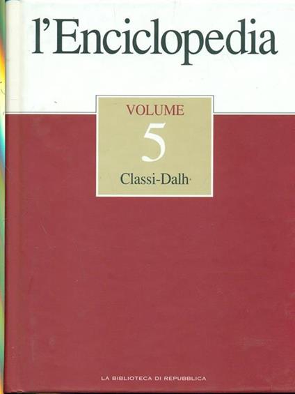 L' Enciclopedia vol 5 - copertina