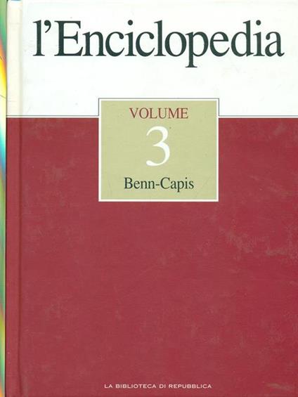 L' Enciclopedia vol. 3 - copertina