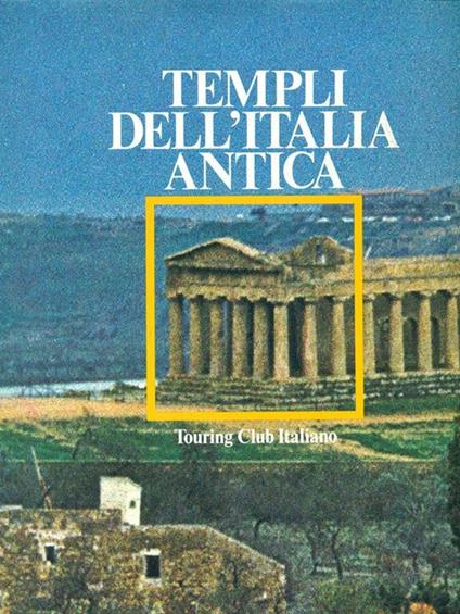 Templi dell'Italia antica - copertina