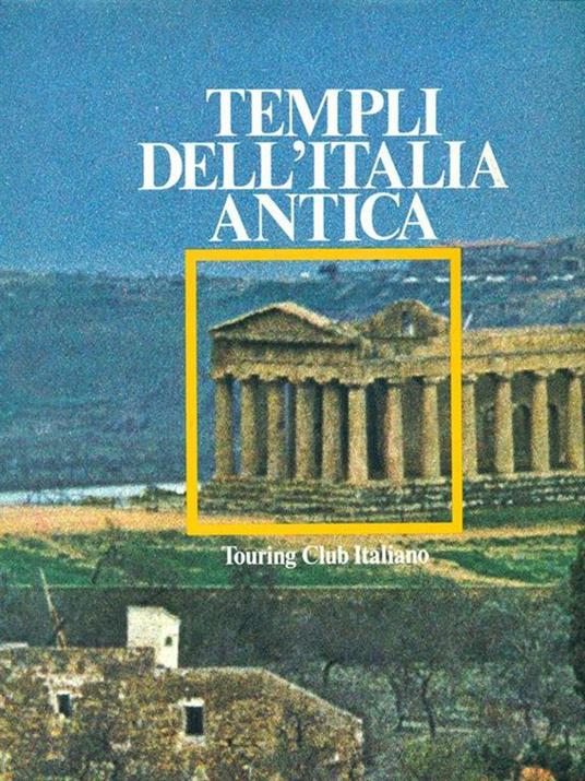 Templi dell'Italia antica - copertina