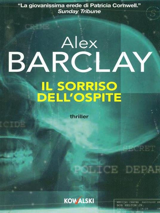 Il sorriso dell'ospite - Alex Barclay - copertina