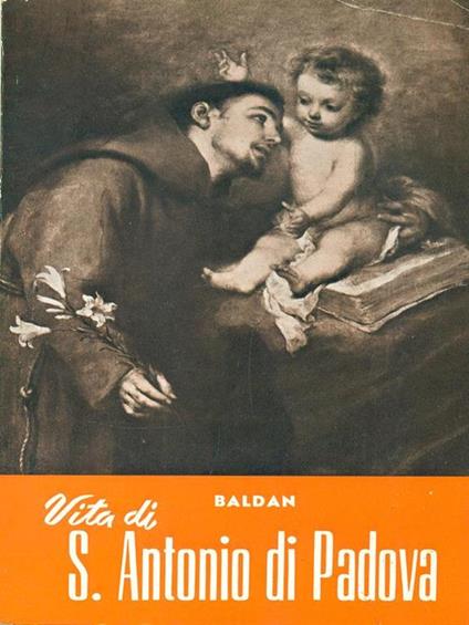 Vita di S. antonio di Padova - copertina