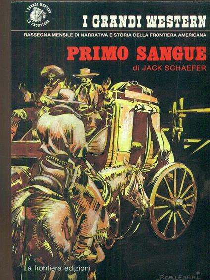 Primo sangue - copertina