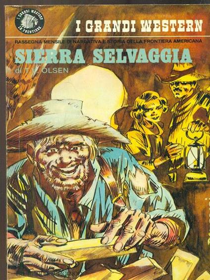 Sierra selvaggia - T. V. Olsen - copertina
