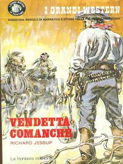Vendetta comanche - Richard Jessup - copertina