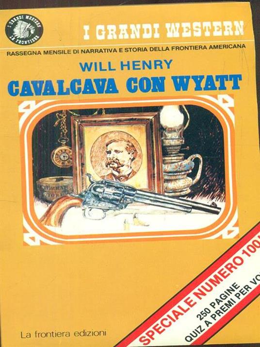 Cavalcava con Wyatt - Will Henry - copertina