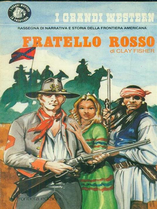 Fratello rosso - Clay Fisher - copertina