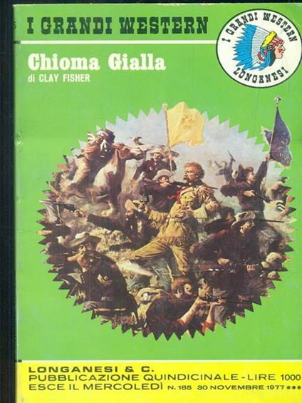 Chioma gialla - Clay Fisher - copertina