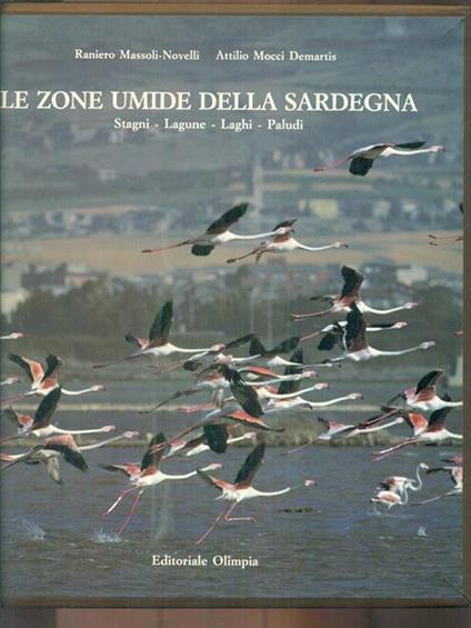 Le zone umide della sardegna - Demartis,Novelli - copertina