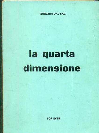 La quarta dimensione - copertina