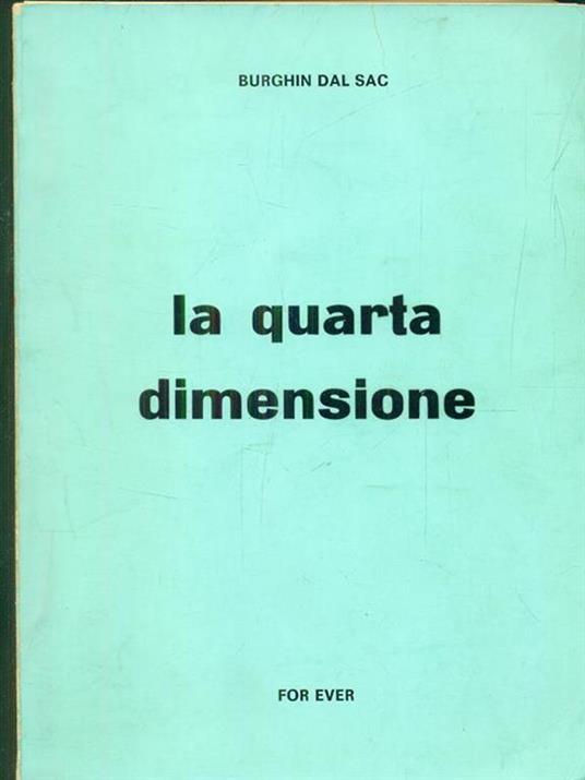 La quarta dimensione - copertina