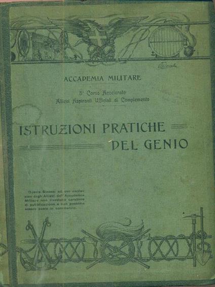 Istruzioni del genio - copertina