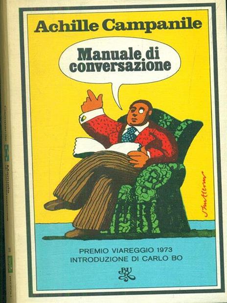 Manuale di conversazione - Achille Campanile - copertina