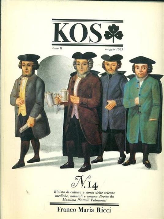 Kos n. 14 - maggio 1985 - copertina