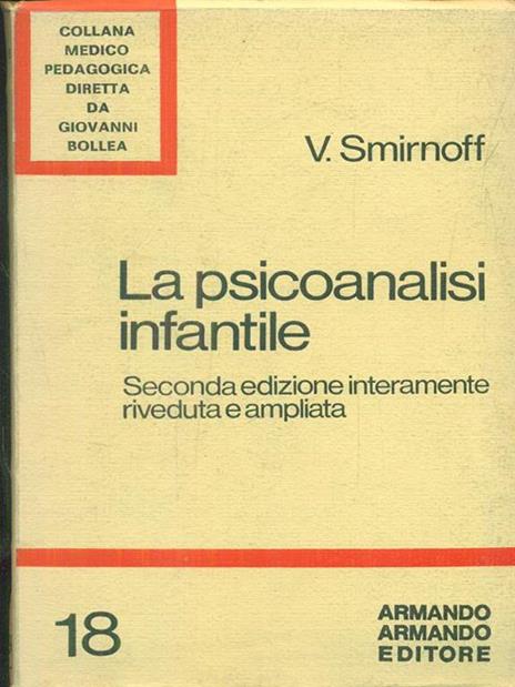 La psicoanalisi infantile - V. Smirnoff - copertina