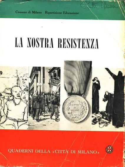 La nostra Resistenza - copertina