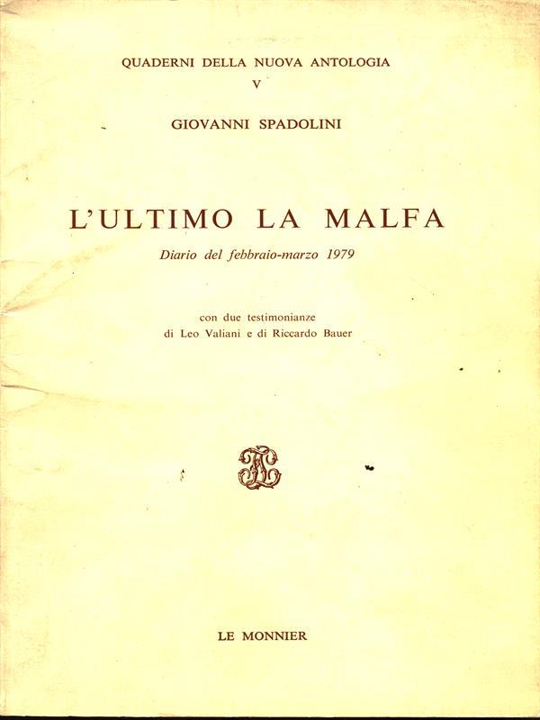 L' ultimo La Malfa