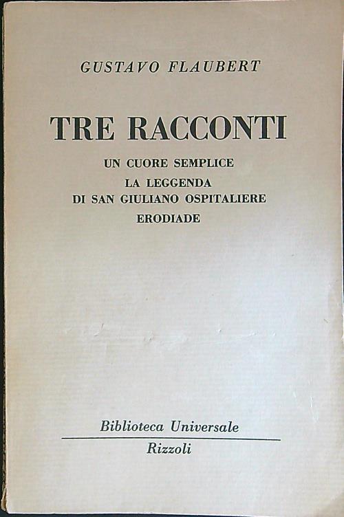 Tre racconti