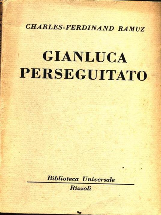 Gianluca perseguitato - copertina