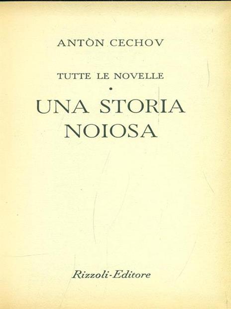 Una storia noiosa - Anton Cechov - 6