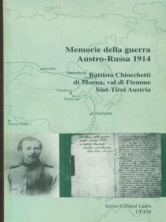 Memorie della guerra Austro-Russa 1914 - copertina
