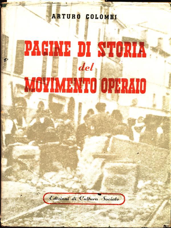 Pagine di storia del movimento operaio