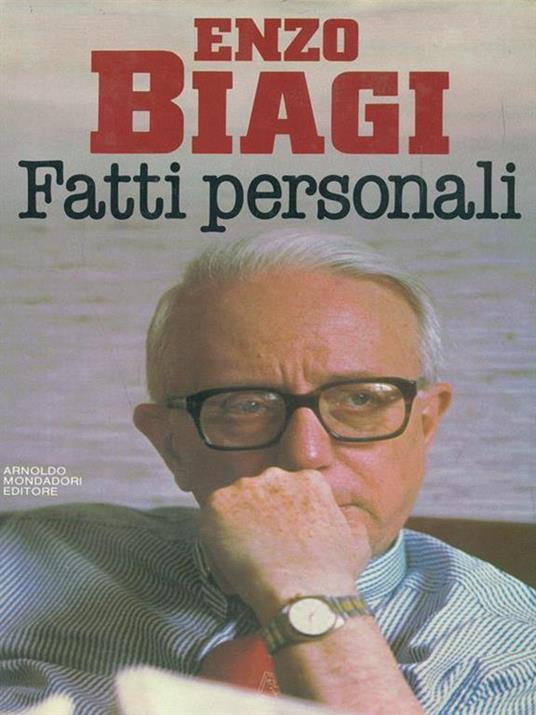 Fatti personali - Enzo Biagi - copertina