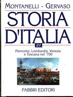 Storia d'Italia 21. Piemonte, Lombardia, Venezia e Toscana nel '700