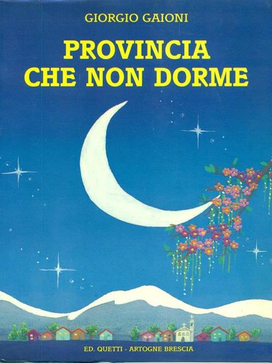 Provincia che non dorme - copertina
