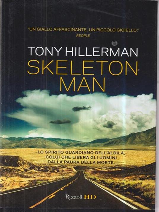 Skeleton man - Tony Hillerman - copertina