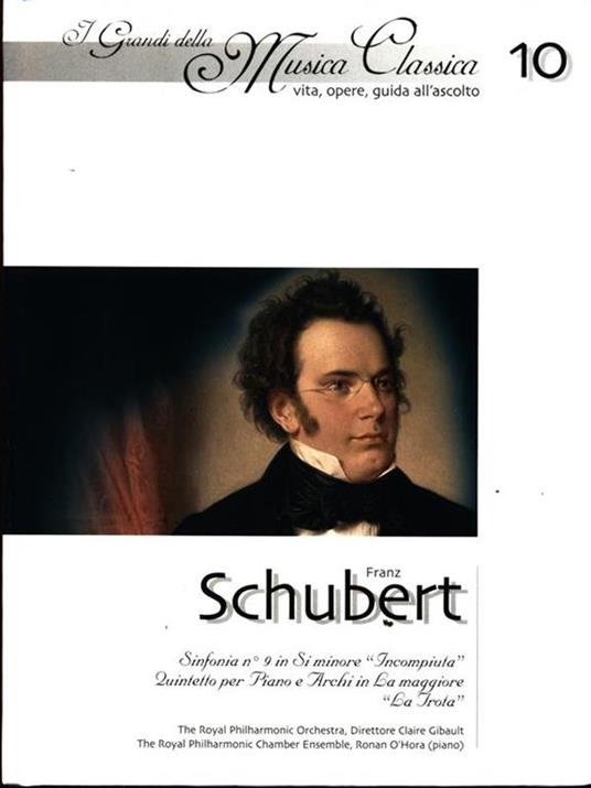 Franz Schubert - copertina