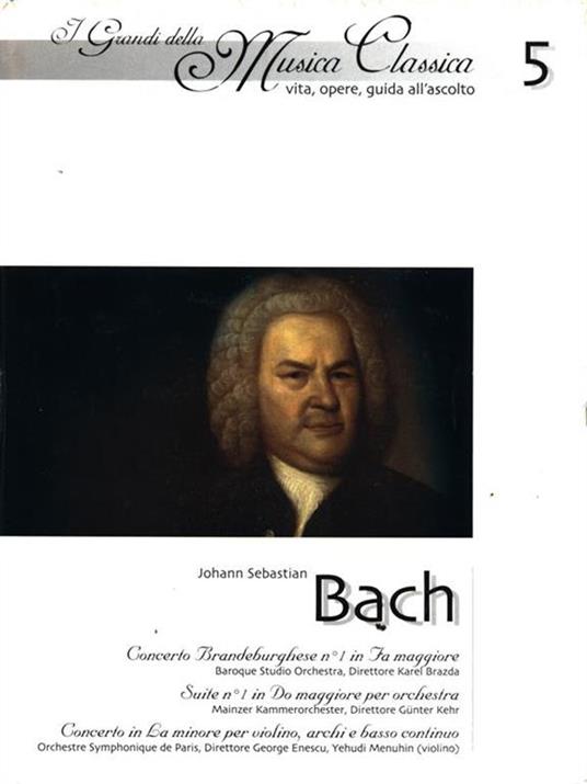 Johann Sebastian Bach - copertina