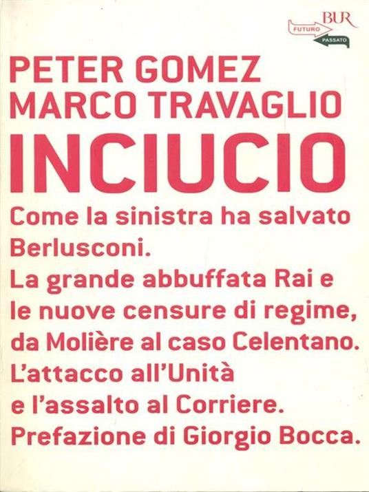Inciucio - copertina