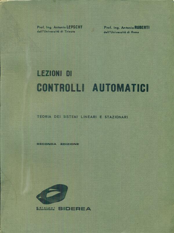 Lezioni di controlli automatici