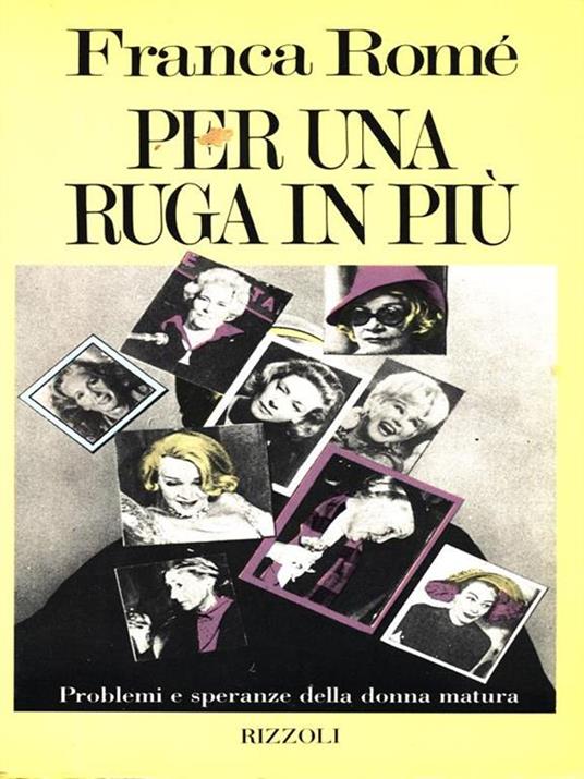Per una ruga in più - copertina