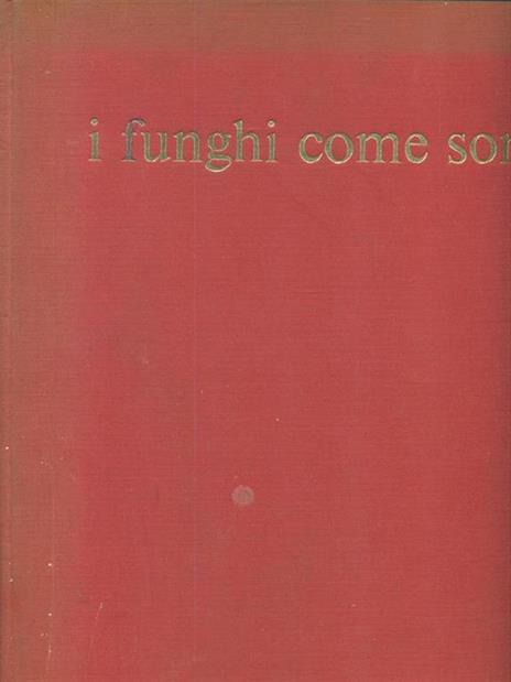 I funghi come sono - Severino Viola - copertina