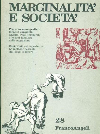 Marginalità e società 28 / 1994 - copertina