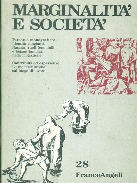 Marginalità e società 28 / 1994 - copertina