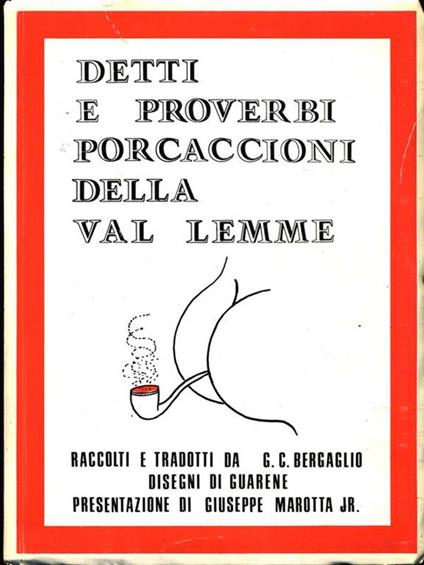 Detti e proverbi porcaccioni della Val Lemme - copertina
