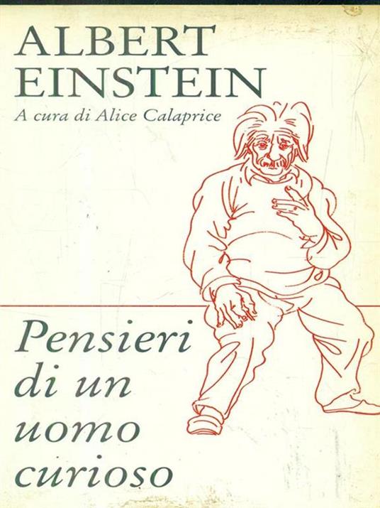 Pensieri di un uomo curioso - Albert Einstein - copertina